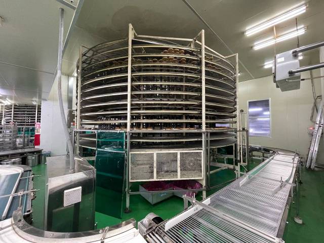 19일 SPC삼립 시화공장의 컨베이어 밸트가 근로자 사망사고 후 가동을 멈췄다. 연합뉴스