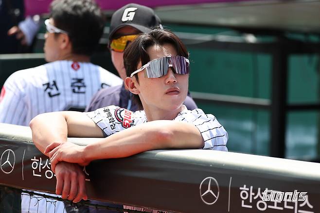 ▲ 전민재 ⓒ롯데 자이언츠