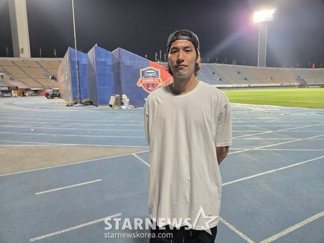 경기 후 만난 최규백. /사진=이원희 기자