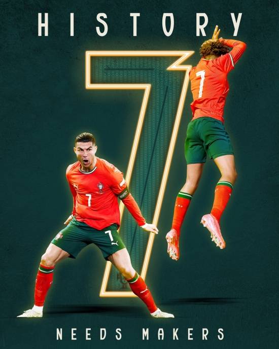 포르투갈 U-15 축구 국가대표팀이 19일(한국시간) 크로아티아에 있는 스베티 마르틴 나 무리에서 열린 크로아티아와의 2025 브라트코 마르코비치 국제 U-15 축구 친선 대회에서 3-2로 승리했다. 호날두 주니어가 이날 멀티 골을 터뜨리면서 이번 대회 우승의 주역 중 한 명이 됐다. 포르투갈