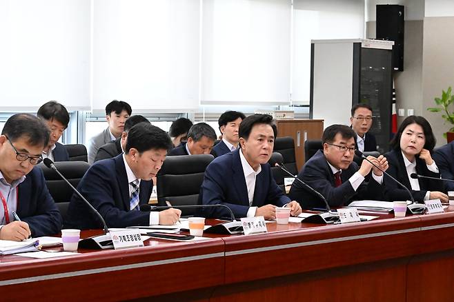 충남도 주요현안 추진상황 점검회의 [충남도 제공. 재판매 및 DB 금지]