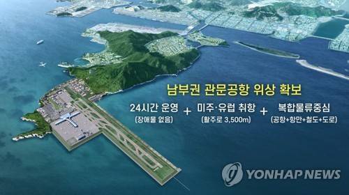 가덕도신공항 비전 [연합뉴스 자료사진]