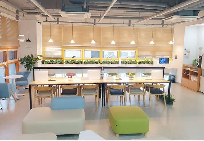 강북구 청년일자리센터 스터디 라운지  [강북구 제공. 재판매 및 DB 금지]