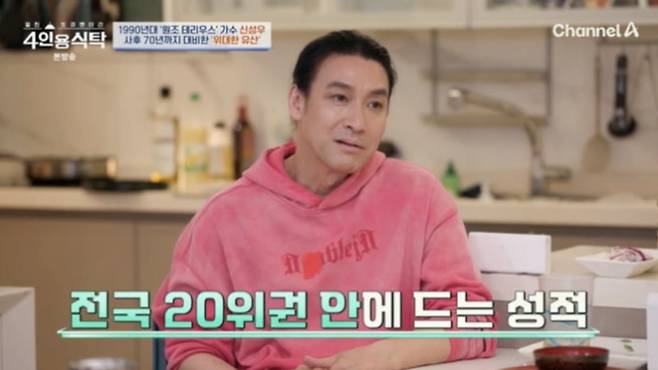 사진=채널A 예능프로그램 '절친 토큐멘터리-4인용식탁'