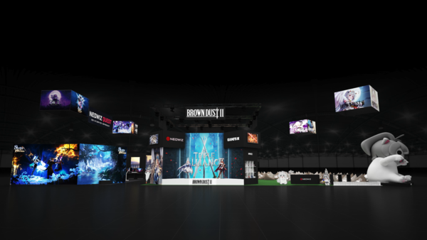 - 다양한 명품 인디게임과 브더2 부스를 마련한 네오위즈&nbsp;