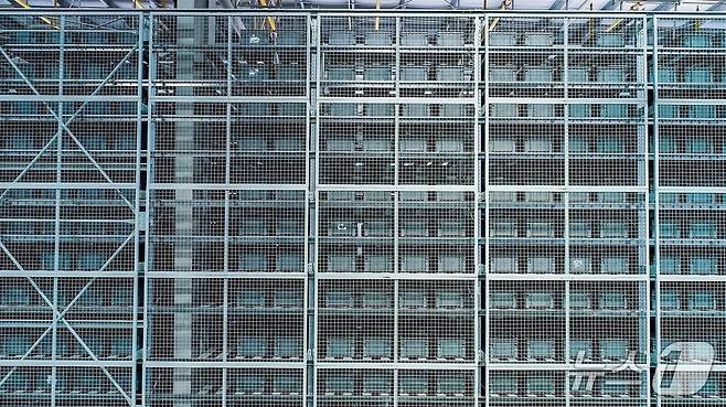 징둥 베이징 '아시아1호' 스마트 물류센터 모습. (사진제공=징둥)