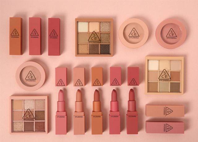 3CE의 주요 제품들. /스타일난다 제공