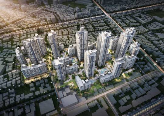 서울 중랑구 면목동 일대 모아타운 정비 후 조감도. [서울시 제공]