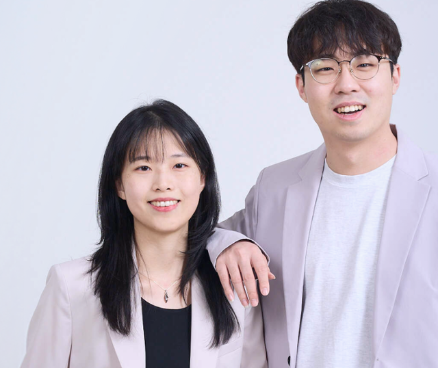 블루시그넘의 윤정현 대표와 표재우 공동창업자. 블루시그넘 제공