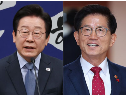 더불어민주당 이재명·국민의힘 김문수 대선 후보(왼쪽부터). [사진=연합뉴스]