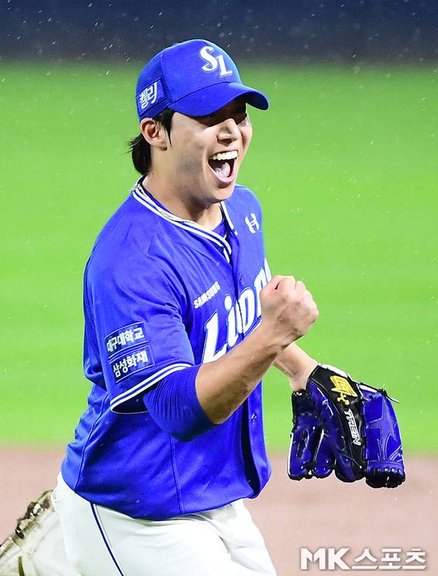 원태인은 위기에 몰린 삼성을 구할 수 있을까. 사진=김영구 기자