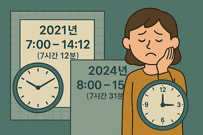 영유아의 어린이집·유치원(보육기관) 최초 이용 나이가 빨라지고 운영 참여 시간이 갈수록 증가하고 있다는 조사 결과가 나왔다. [챗gpt를 사용해 제작]