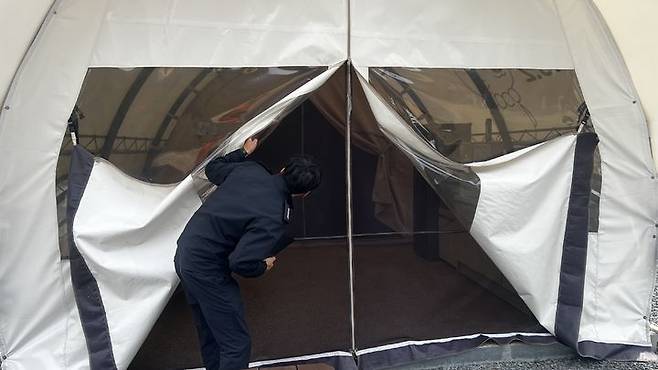 [진주=뉴시스] 진주소방서, 봄철 캠핑장 화재예방 총력.(사진=진주소방서 제공).2025.05.20.photo@newsis.com *재판매 및 DB 금지