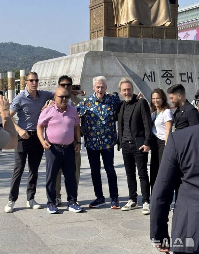[뉴시스] 빌 클린턴 전 미국 대통령. (사진=온라인 커뮤니티 캡처)