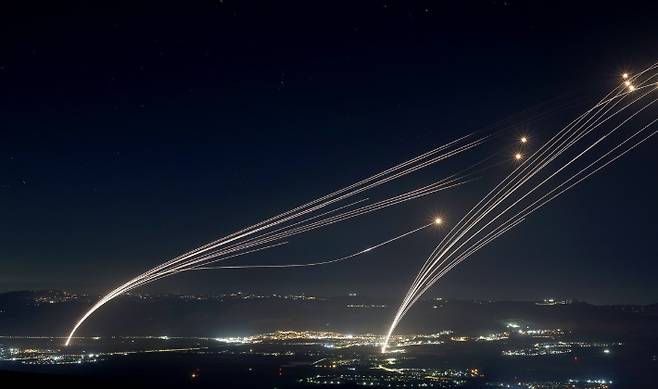 이스라엘 아이언돔. 연합뉴스