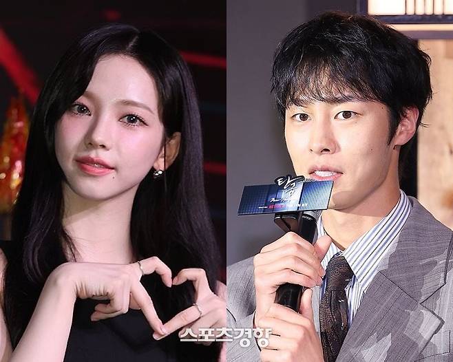 카리나(왼쪽), 이재욱. 연합뉴스