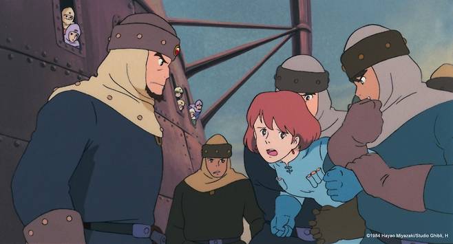 6월 개봉 '바람계곡의 나우시카' 세계관 스틸 14종 공개