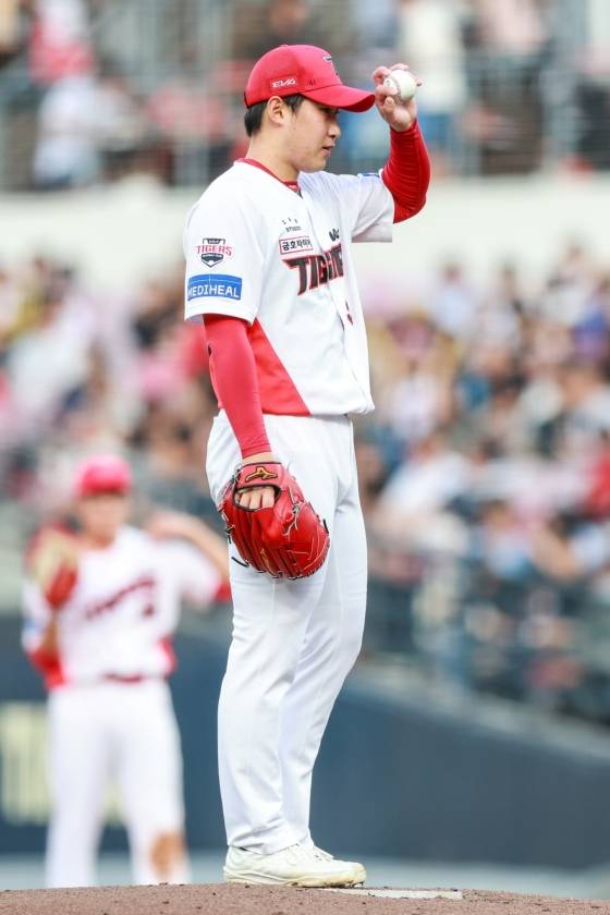 KIA 타이거즈 투수 윤영철. /사진=KIA 타이거즈 제공