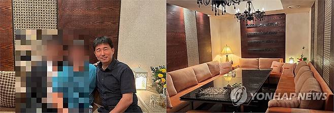 민주당, "지귀연 판사 유흥업소 접대 의혹" 사진 공개 (서울=연합뉴스) 더불어민주당이 19일 서울 여의도 당사에서 "윤석열 전 대통령의 내란 혐의 사건 재판장인 지귀연 서울중앙지법 부장판사가 유흥업소에서 접대받았다"라는 의혹을 제기하며 관련 사진을 공개했다. 2025.5.19 [더불어민주당 제공. 재판매 및 DB 금지] kjhpress@yna.co.kr