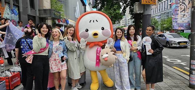 충남도, 서울도심서 관광 캠페인 [충남도 제공. 재판매 및 DB 금지]