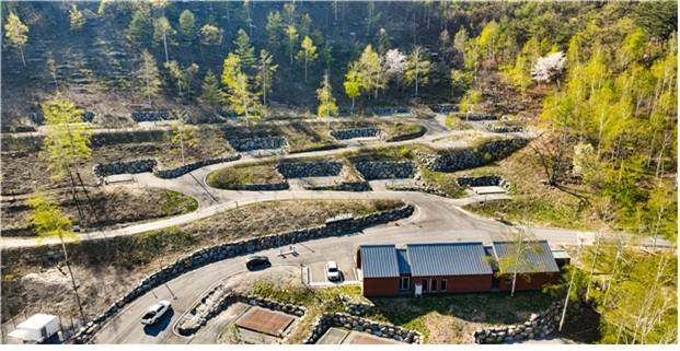 매봉산 숲속 야영장 전경 [강원특별자치도 제공.재판매 및 DB 금지]