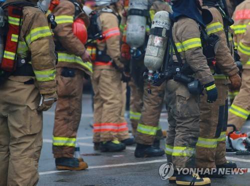 방화복.(위 사진은 해당 기사와 관련 없음.)/연합뉴스