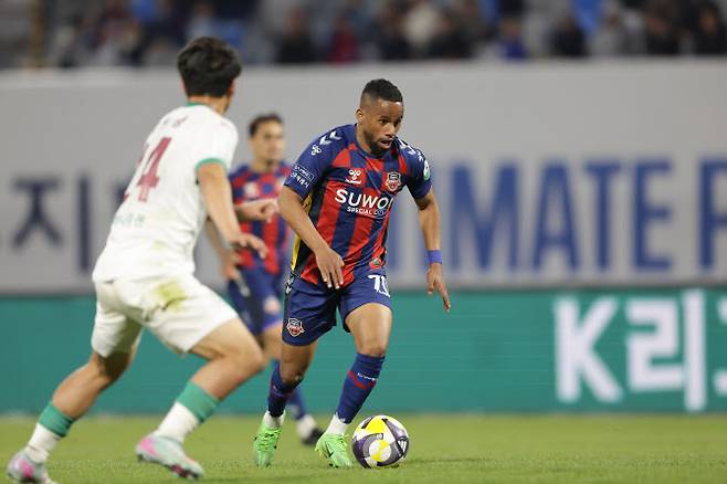 안데르손(수원FC). 사진=한국프로축구연맹