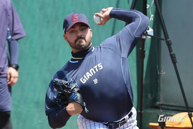 롯데자이언츠 새 외국인투수 알렉 감보아. 사진=롯데자이언츠