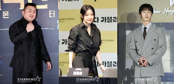 마동석, 이영애, 이재욱./사진=스타뉴스 DB