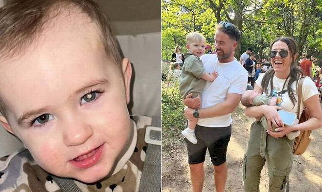 사진을 찍을 때마다 눈이 하얗게 빛나던 1세 아기가 망막모세포종 진단을 받은 사연이 공개됐다. [사진=SNS]