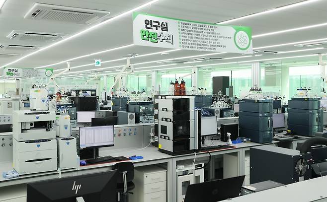 대상이노파크 분석 연구실 전경.(대상 제공)