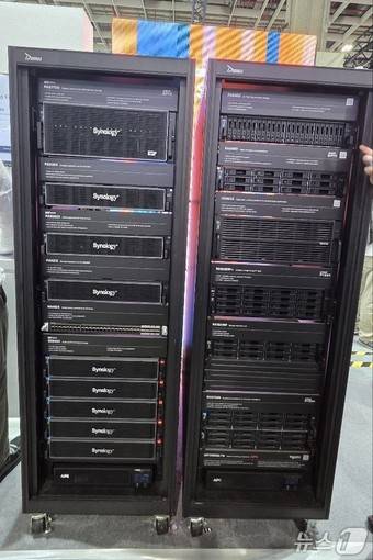 듀얼 액티브-액티브 NVMe 올플래시 스토리지 설루션 PAS7700 2025.5.21/뉴스1 ⓒ News1 김민석 기자
