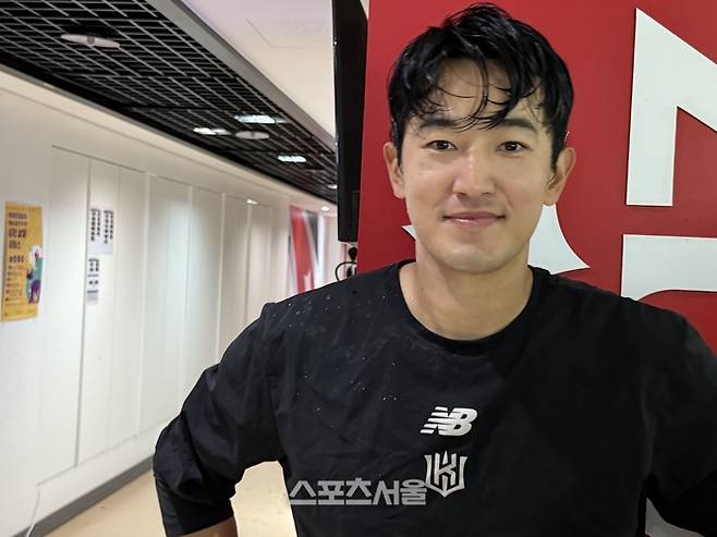 경기 후 인터뷰에 임하는 고영표. 수원 | 박연준 기자 duswns0628@sportsseoul.com