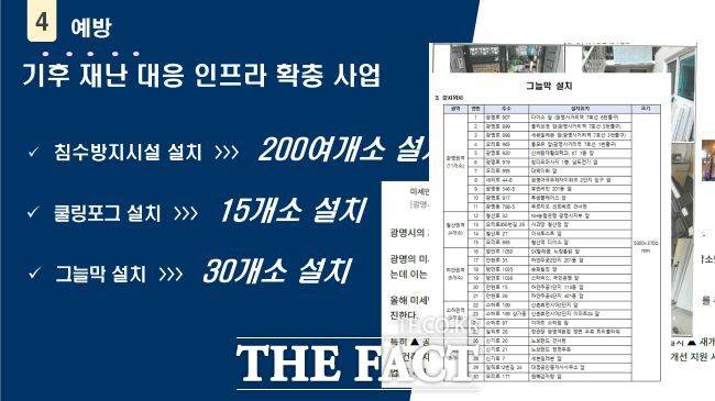 기후재난 대비 인프라 확충 계획 /광명시