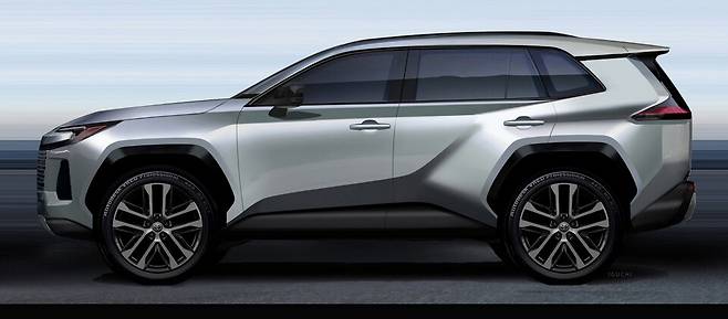 토요타 RAV4 (Toyota RAV4 Design Sketch)