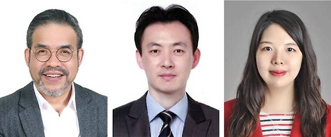 (왼쪽부터)이상현 중앙대 교수, 강기성 가천대 교수, 이윤지 농진청 박사. (사진=중앙대)