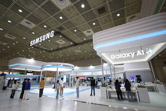 '2025 월드IT쇼' 삼성전자 부스 [사진=삼성전자]