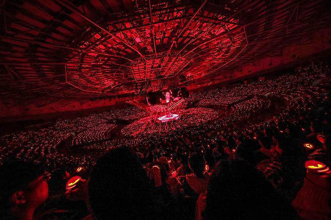 Korean rock band DAY6's ″Forever Young″ tour finale concert held on May 9 to 11 and May 16 to 18 at the KSPO Dome in southern Seoul [JYP ENTERTAINMENT]