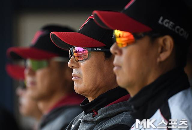 통산 600승까지 1승만을 남겨놓은 염경엽 감독. 사진=천정환 기자