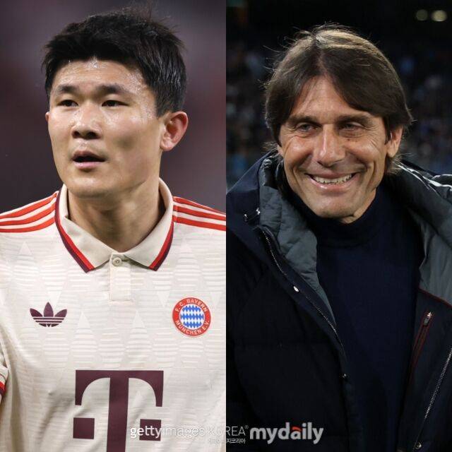 김민재, 안토니오 콘테 감독./게티이미지코리아