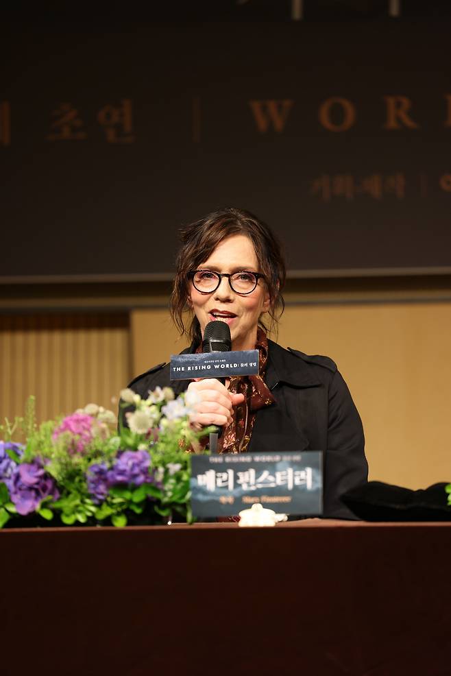 오페라 ‘더 라이징 월드:물의 정령’ 작곡가 메리 핀스터러 [예술의전당 제공]