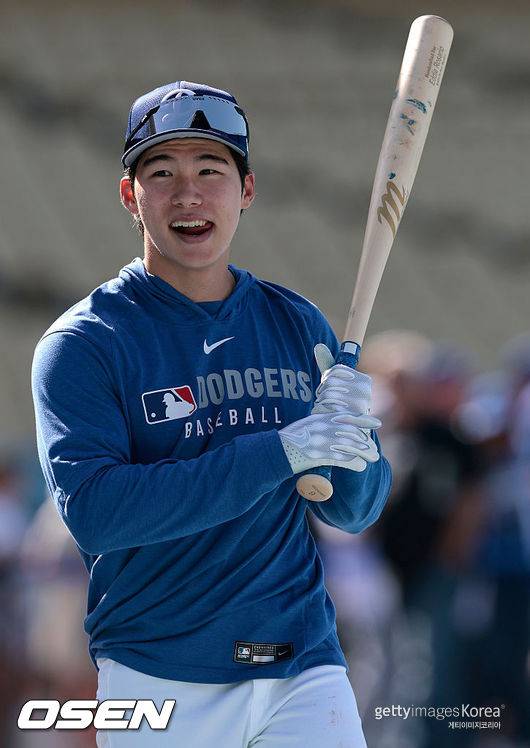 [사진] LA 다저스 김혜성. ⓒGettyimages(무단전재 및 재배포 금지)