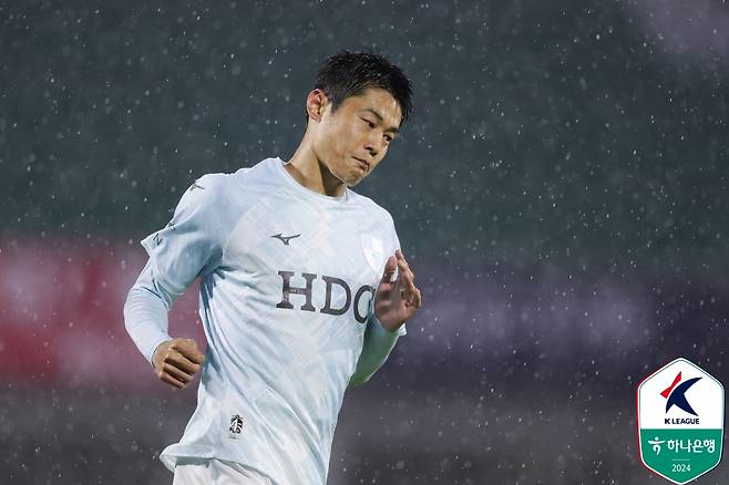 부산 아이파크 시절 안병준. /사진=한국프로축구연맹 제공