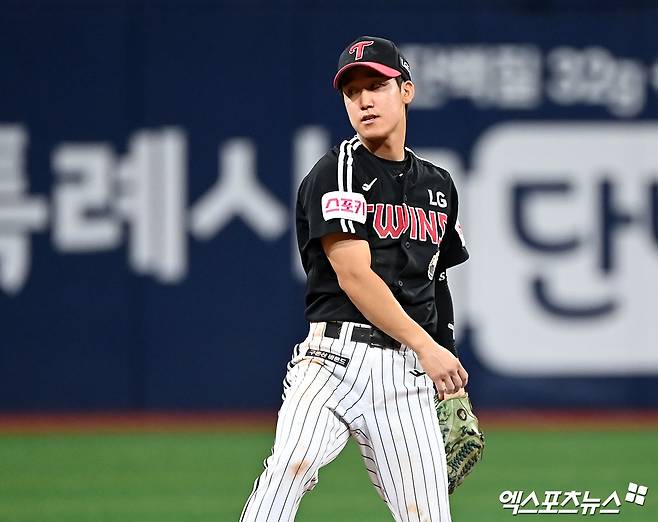 LG 내야수 구본혁은 20일 사직구장에서 열린 '2025 신한 SOL Bank KBO 리그' 롯데와 주중 3연전 첫 번째 경기에서 7번타자 2루수로 선발 출전했다. 멀티히트와 3타점을 기록해 팀 승리에 힘을 보탰다. 엑스포츠뉴스 DB
