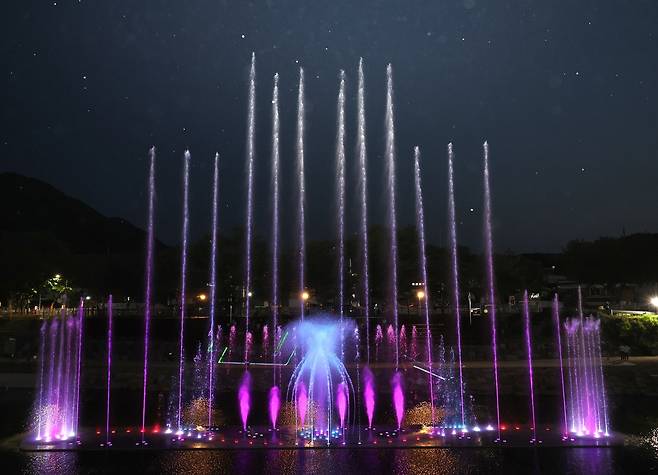 자연울림 음악분수  [괴산군 제공. 재판매 및 DB 금지]