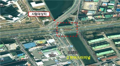 신현제2교 인근 항공 사진 [경남 거제시 제공. 재판매 및 DB 금지]