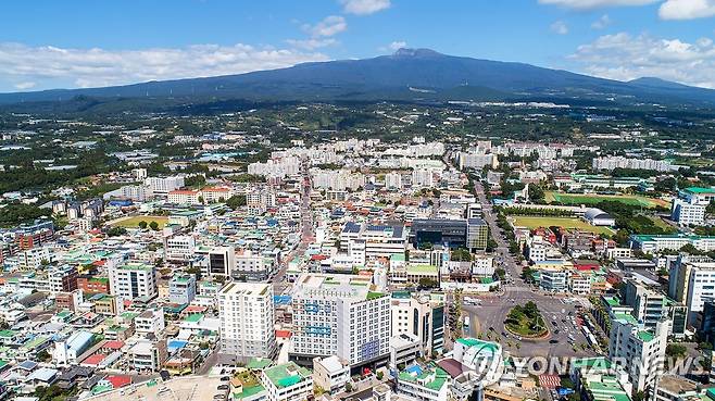서귀포시 중심부 [연합뉴스 자료사진]