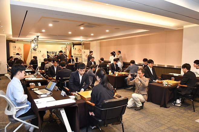 LG배 16강전 [한국기원 제공. 재판매 및 DB 금지]