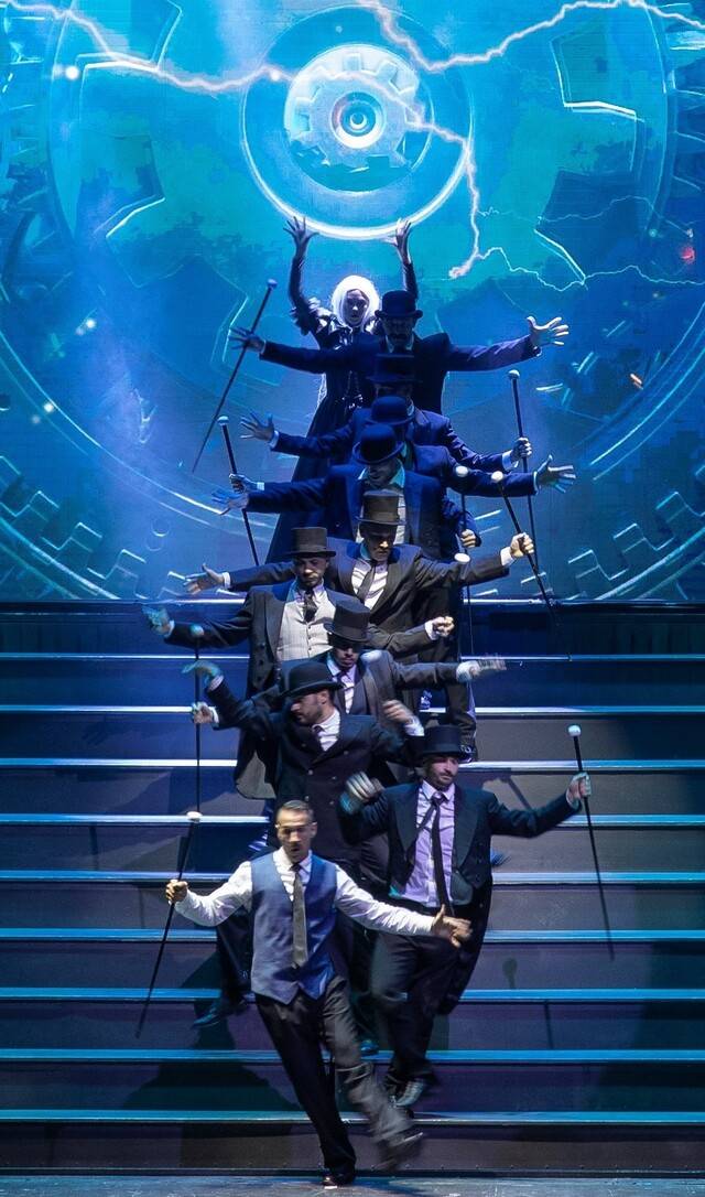 헝가리 창작뮤지컬 '테슬라' 공연 장면. DIMF 제공