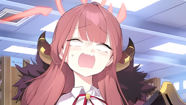 - Unwelcome School만 들으면 자동적으로 떠오르는 아루의 그 표정